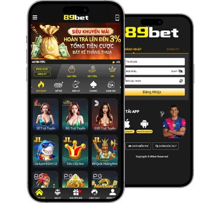 Giao diện ứng dụng Tha Casino trên điện thoại